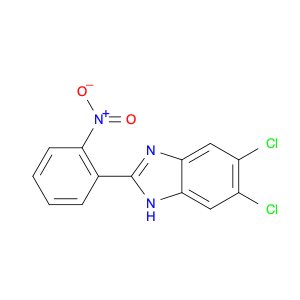 1H-Benzimidazole, 5,6-dichloro-2-(2-nitrophenyl)-