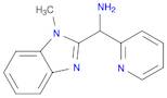 1H-Benzimidazole-2-methanamine, 1-methyl-α-2-pyridinyl-