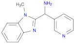 1H-Benzimidazole-2-methanamine, 1-methyl-α-3-pyridinyl-