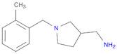 3-Pyrrolidinemethanamine, 1-[(2-methylphenyl)methyl]-