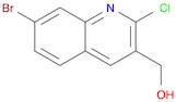 3-Quinolinemethanol, 7-bromo-2-chloro-