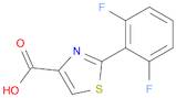 4-Thiazolecarboxylic acid, 2-(2,6-difluorophenyl)-