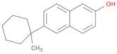 2-Naphthalenol, 6-(1-methylcyclohexyl)-