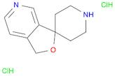 Spiro[furo[3,4-c]pyridine-3(1H),4'-piperidine], hydrochloride (1:2)