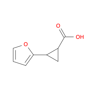 Cyclopropanecarboxylic acid, 2-(2-furanyl)-