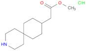 3-Azaspiro[5.5]undecane-9-acetic acid, methyl ester, hydrochloride (1:1)