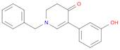 4(1H)-Pyridinone, 5,6-dihydro-3-(3-hydroxyphenyl)-1-(phenylmethyl)-