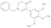 4(1H)-Pyridinone, 5,6-dihydro-1-(phenylmethyl)-3-(3,4,5-trimethoxyphenyl)-