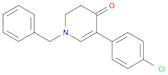 4(1H)-Pyridinone, 3-(4-chlorophenyl)-5,6-dihydro-1-(phenylmethyl)-