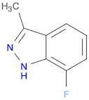 1H-Indazole, 7-fluoro-3-methyl-