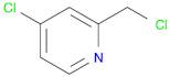 Pyridine, 4-chloro-2-(chloromethyl)-