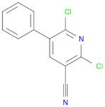 3-Pyridinecarbonitrile, 2,6-dichloro-5-phenyl-