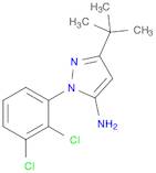 1H-Pyrazol-5-amine, 1-(2,3-dichlorophenyl)-3-(1,1-dimethylethyl)-