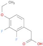 Benzeneacetic acid, 4-ethoxy-2,3-difluoro-