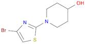 4-Piperidinol, 1-(4-bromo-2-thiazolyl)-