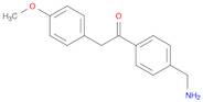 Ethanone, 1-[4-(aminomethyl)phenyl]-2-(4-methoxyphenyl)-