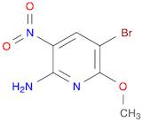 2-Pyridinamine, 5-bromo-6-methoxy-3-nitro-