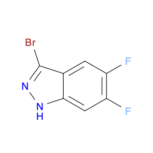 1H-Indazole, 3-bromo-5,6-difluoro-