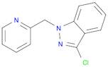 1H-Indazole, 3-chloro-1-(2-pyridinylmethyl)-