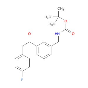 tert-Butyl 3-(2-(4-fluorophenyl)acetyl)benzylcarbamate