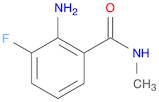 Benzamide, 2-amino-3-fluoro-N-methyl-