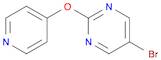 Pyrimidine, 5-bromo-2-(4-pyridinyloxy)-