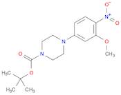 1-Piperazinecarboxylic acid, 4-(3-methoxy-4-nitrophenyl)-, 1,1-dimethylethyl ester