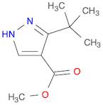 1H-Pyrazole-4-carboxylic acid, 3-(1,1-dimethylethyl)-, methyl ester