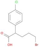 Benzeneacetic acid, α-(3-bromopropyl)-4-chloro-