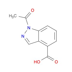 1-Acetyl-1H-indazole-4-carboxylic acid