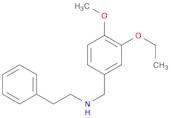 Benzeneethanamine, N-[(3-ethoxy-4-methoxyphenyl)methyl]-