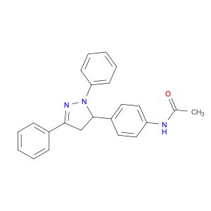 Acetamide, N-[4-(4,5-dihydro-1,3-diphenyl-1H-pyrazol-5-yl)phenyl]-