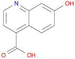 4-Quinolinecarboxylic acid, 7-hydroxy-