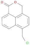 1H,3H-Naphtho[1,8-cd]pyran-1-one, 6-(chloromethyl)-