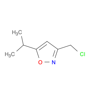 Isoxazole, 3-(chloromethyl)-5-(1-methylethyl)-