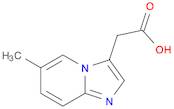 Imidazo[1,2-a]pyridine-3-acetic acid, 6-methyl-