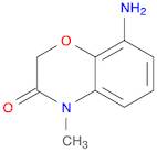 2H-1,4-Benzoxazin-3(4H)-one, 8-amino-4-methyl-