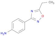 Benzenamine, 4-(5-ethyl-1,2,4-oxadiazol-3-yl)-