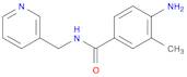 Benzamide, 4-amino-3-methyl-N-(3-pyridinylmethyl)-