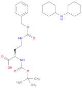 Butanoic acid, 2-[[(1,1-dimethylethoxy)carbonyl]amino]-4-[[(phenylmethoxy)carbonyl]amino]-, (R)-, …