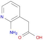 3-Pyridineacetic acid, 2-amino-