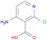 3-Pyridinecarboxylic acid, 4-amino-2-chloro-