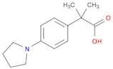 Benzeneacetic acid, α,α-dimethyl-4-(1-pyrrolidinyl)-