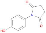 2,5-Pyrrolidinedione, 1-(4-hydroxyphenyl)-