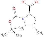 1,2-Pyrrolidinedicarboxylic acid, 4-methyl-, 1-(1,1-dimethylethyl) ester, (2R,4S)-