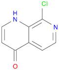 1,7-Naphthyridin-4(1H)-one, 8-chloro-