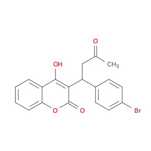 2H-1-Benzopyran-2-one, 3-[1-(4-bromophenyl)-3-oxobutyl]-4-hydroxy-