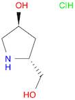 2-Pyrrolidinemethanol, 4-hydroxy-, hydrochloride (1:1), (2R,4S)-