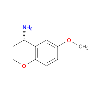 2H-1-Benzopyran-4-amine, 3,4-dihydro-6-methoxy-, (4S)-