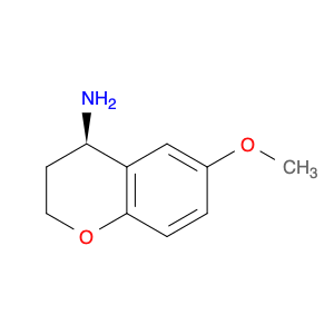 2H-1-Benzopyran-4-amine, 3,4-dihydro-6-methoxy-, (4R)-